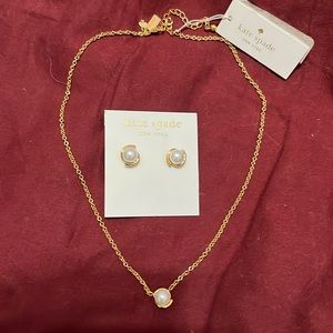 New Kate Spade Necklace and Earrings
